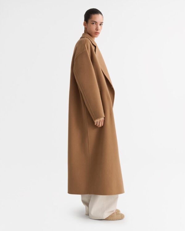 Soft Goat - Oversized Coat Camel