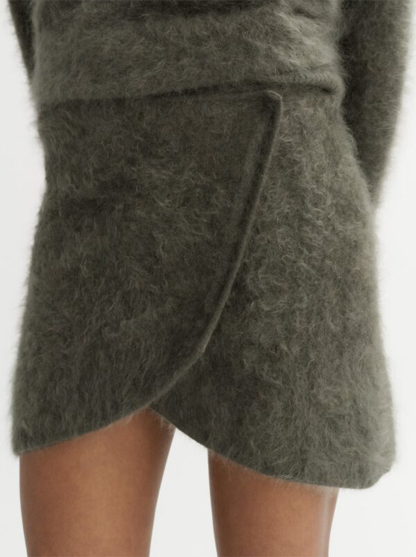 Soft Goat - Wrap Brushed Skirt