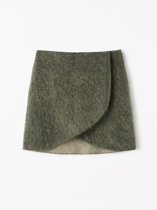 Soft Goat - Wrap Brushed Skirt