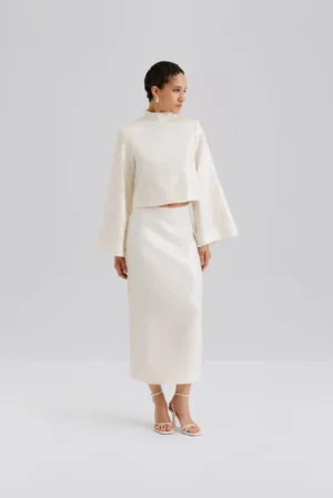 Malina - Clarisse Maxi Skirt Vanilla
