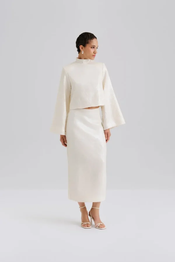 Malina - Clarisse Maxi Skirt Vanilla