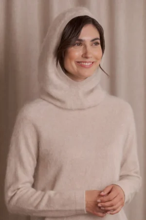 Original Story - Cashmere Hood Latte