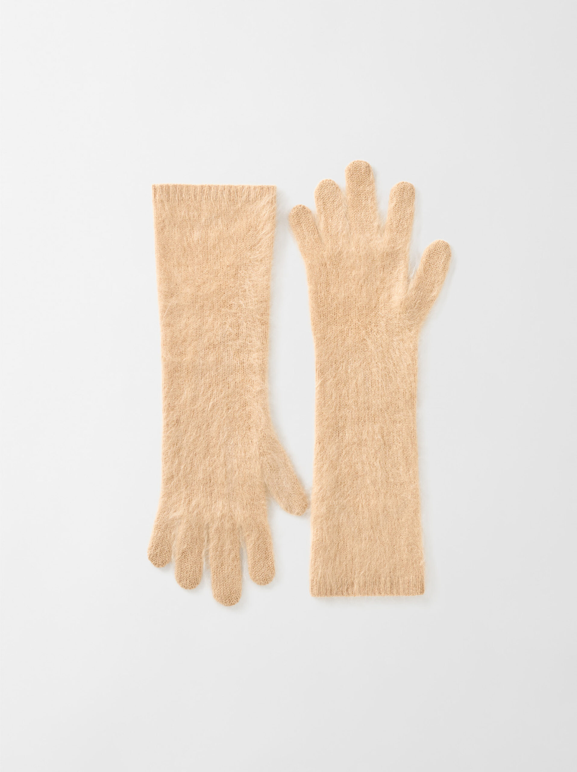 Soft Goat - Brushed Gloves Camel