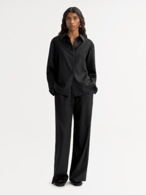 Soft Goat - Woven Pants Black