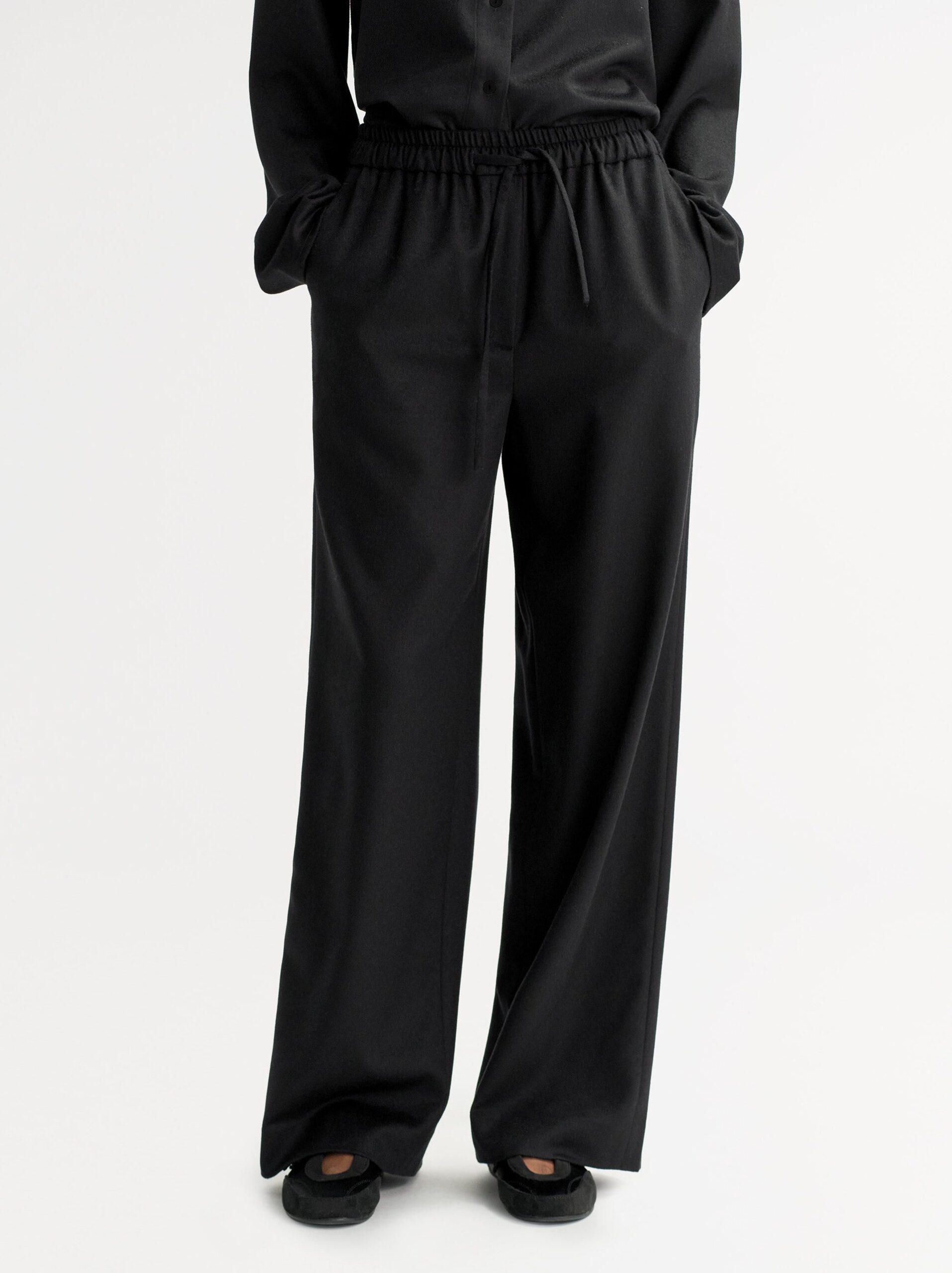 Soft Goat - Woven Pants Black