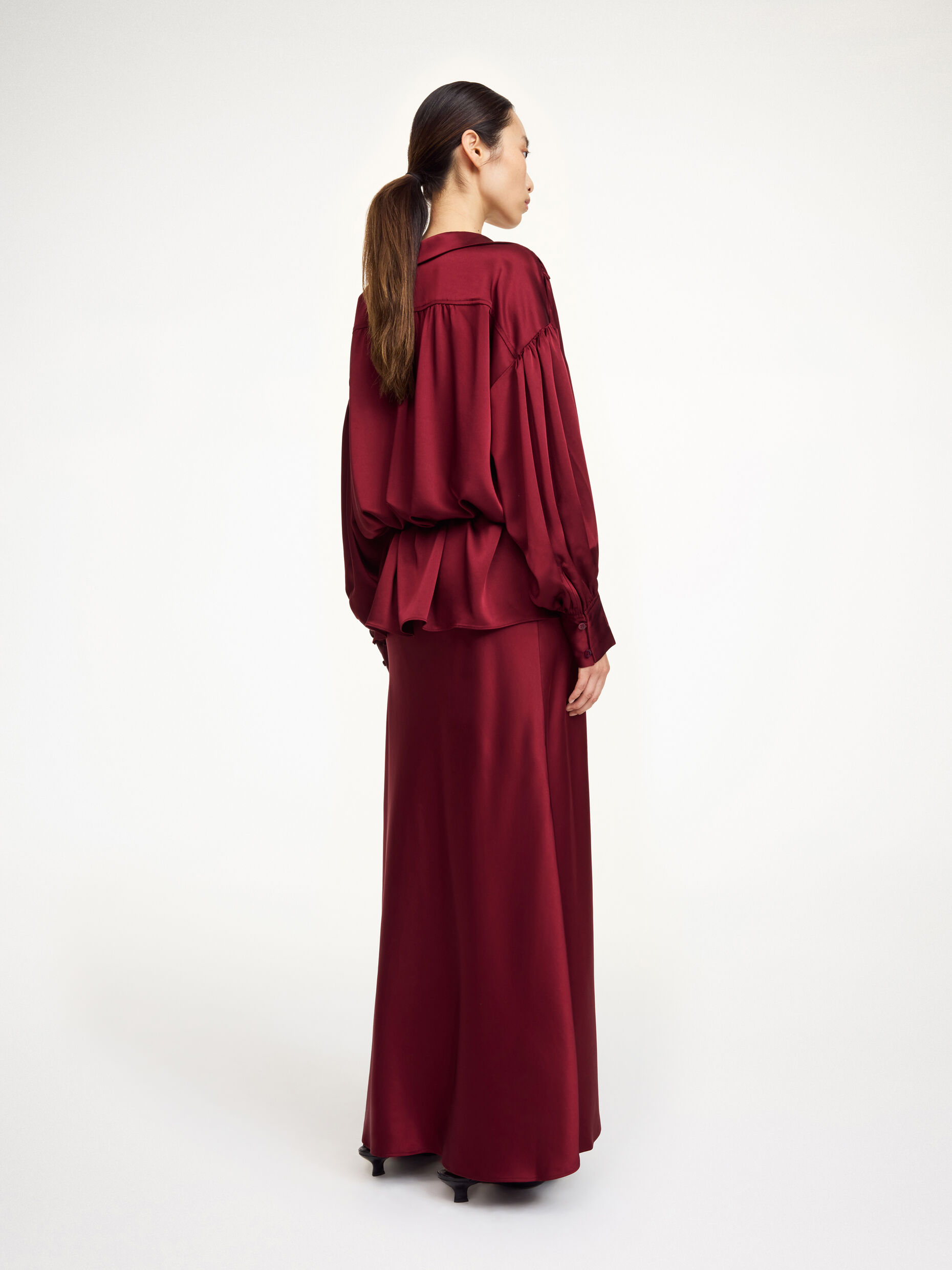 By Malene Birger - Barbara Maxi Skirt Cabernet