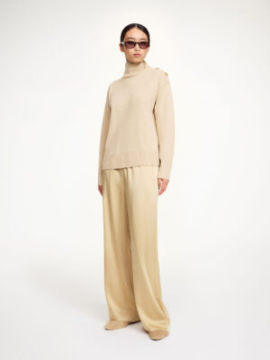 By Malene Birger - Cabello Wide Leg Trousers Old Beige