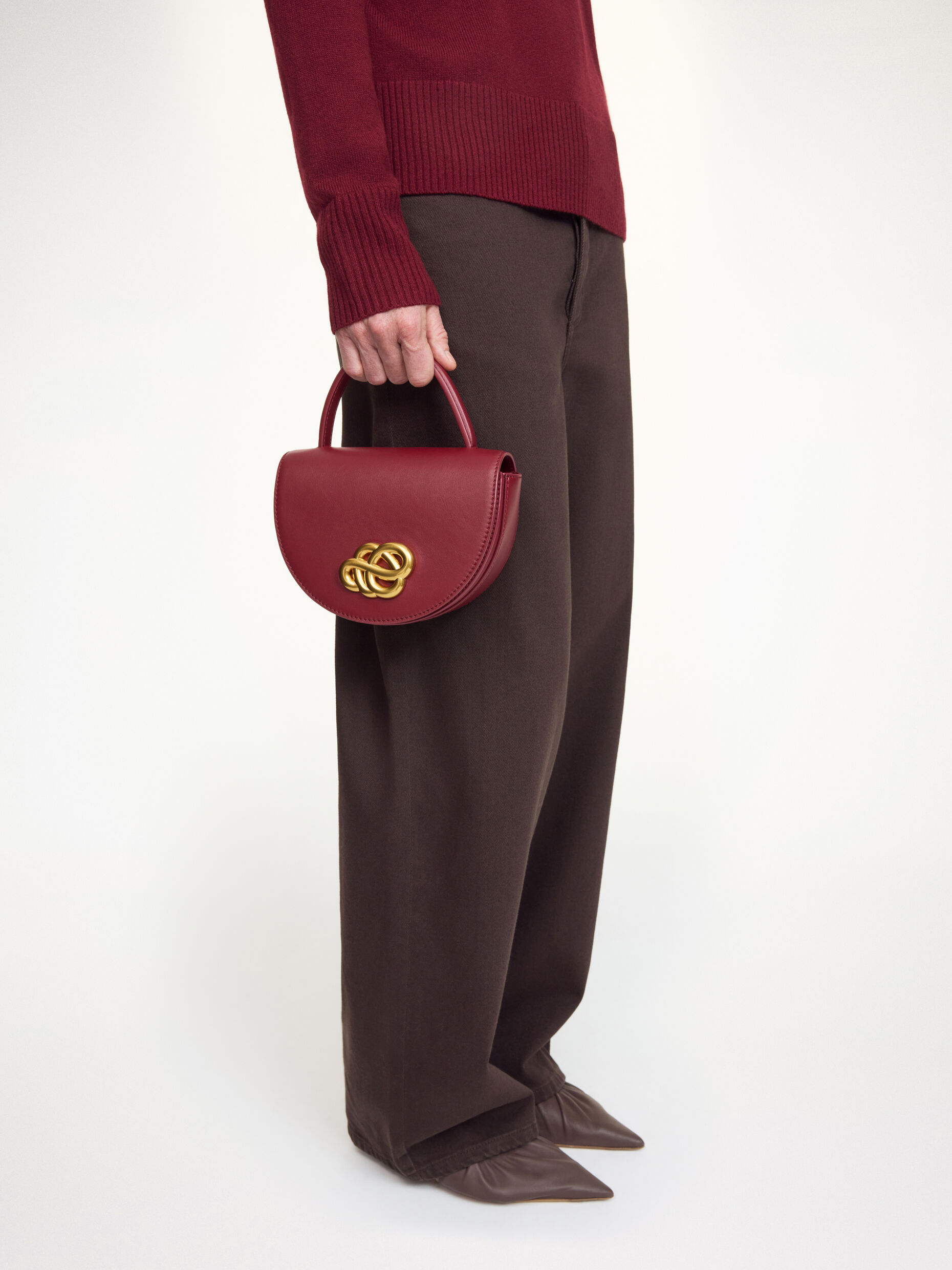 By Malene Birger - Cebelli Leather Bag Cabernet