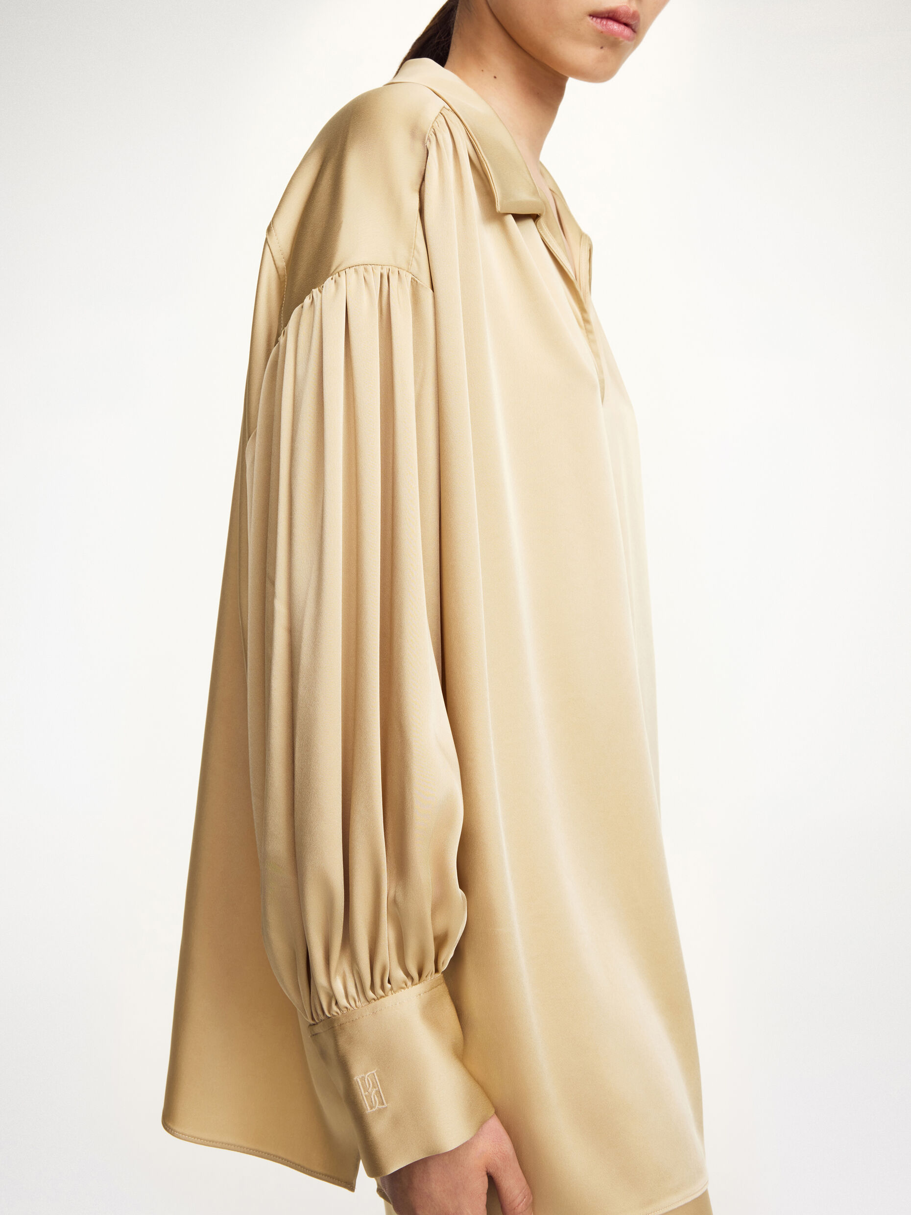 By Malene Birger - Leonora Satin Blouse - Image 7