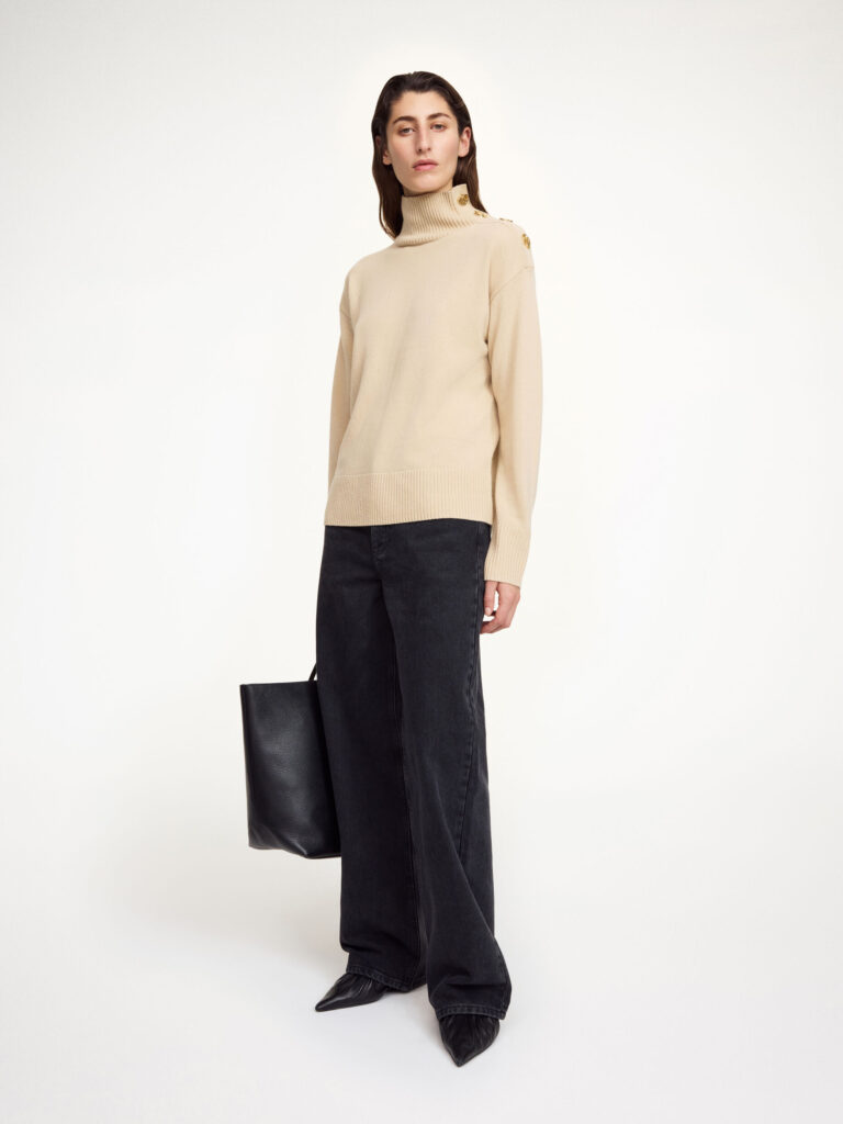 By Malene Birger - Vanille Wool Sweater Old Beige