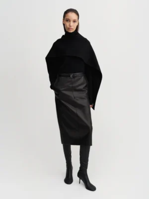 Almada Label - Birdy Leather Skirt