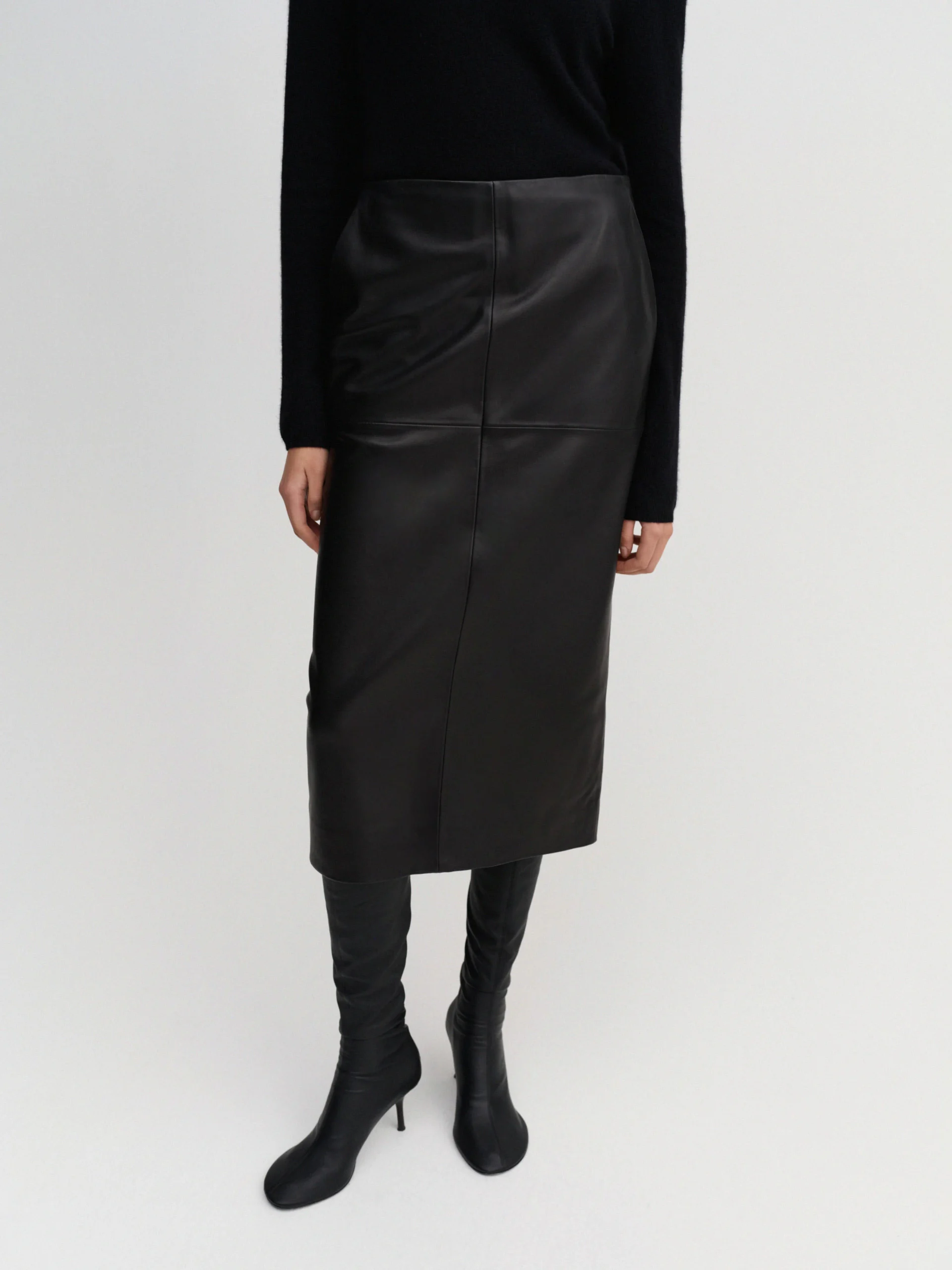 Almada Label - Birdy Leather Skirt