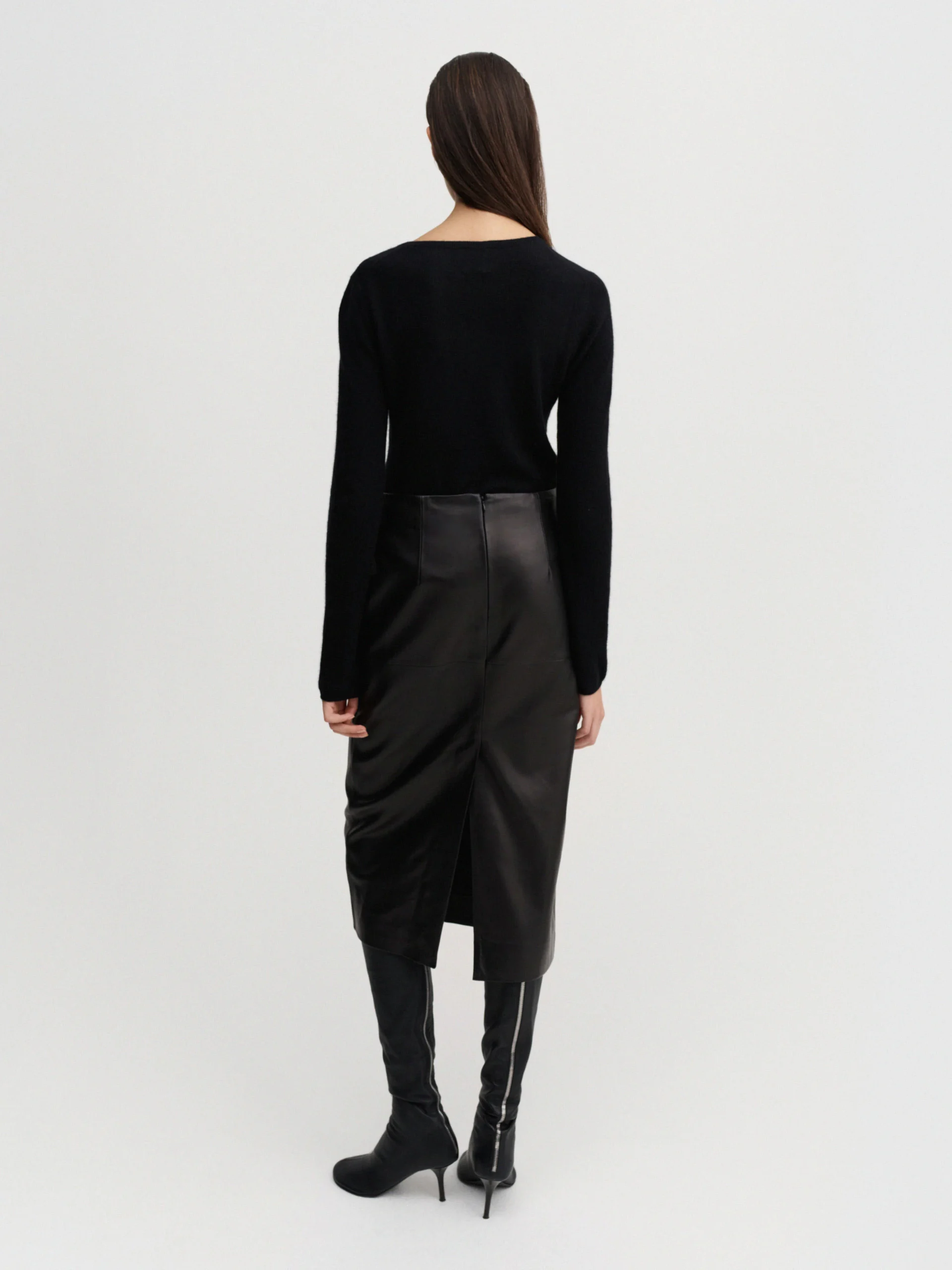 Almada Label - Birdy Leather Skirt
