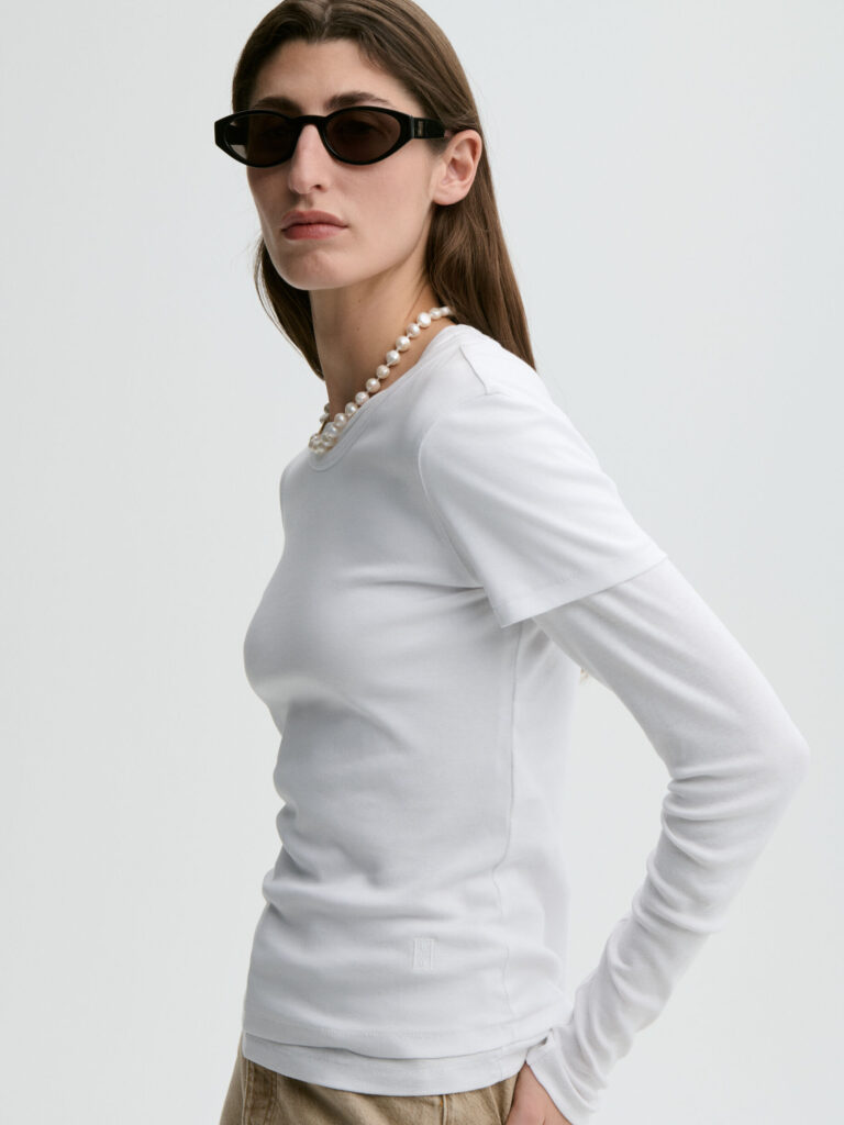By Malene Birger - Alicia Organic Cotton T-Shirt Pure White