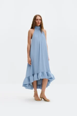 Malina - Sabrina Midi Dress Sky