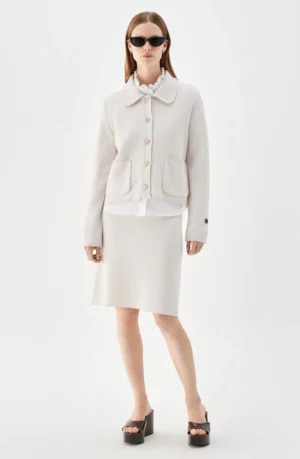 Busnel - Maxinelle Knitted Jacket Pepita