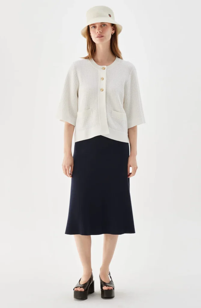 Busnel - Palmer Textured Cotton Cardigan