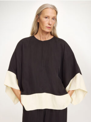 By Malene Birger - Cicie Blouse Black White Color Block