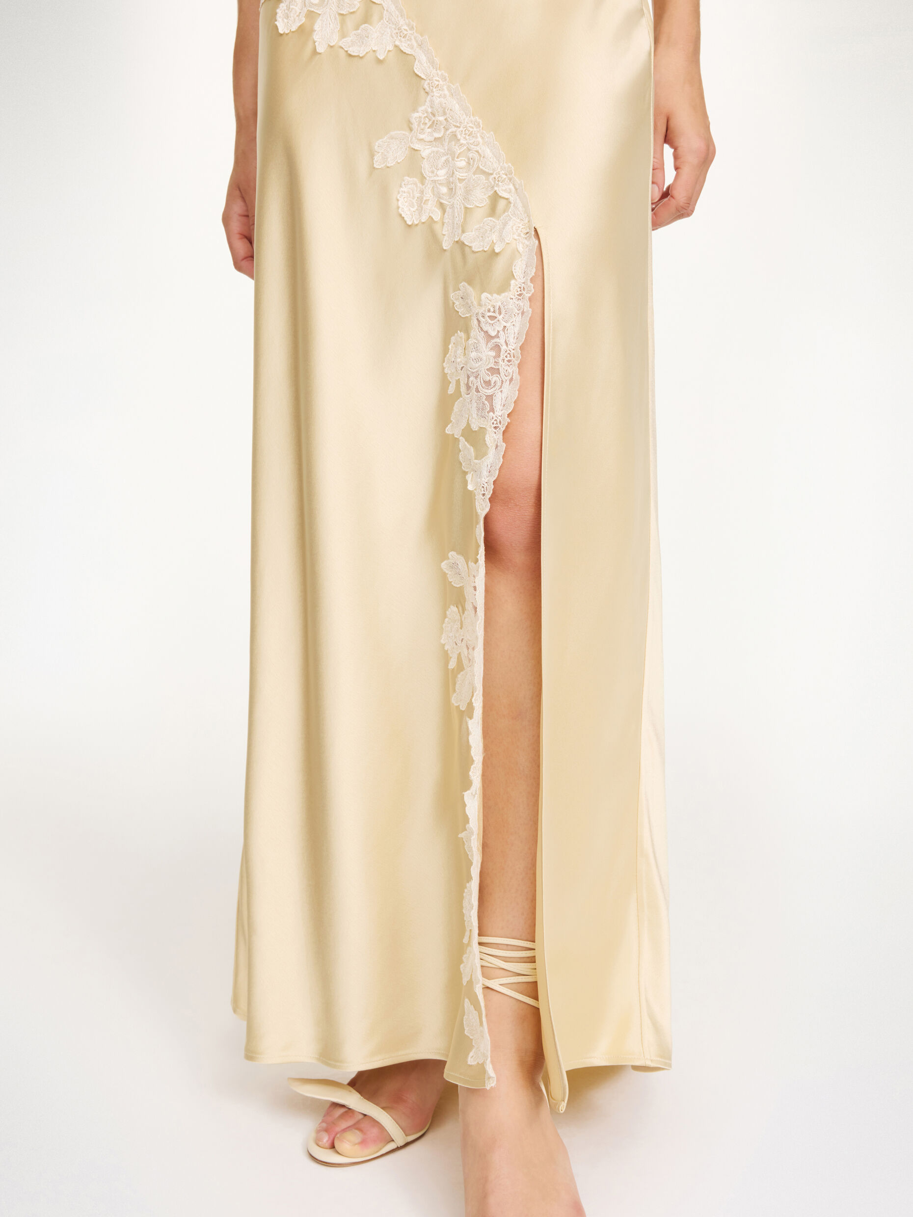 By Malene Birger - Erika Maxi Skirt Vanilla cream