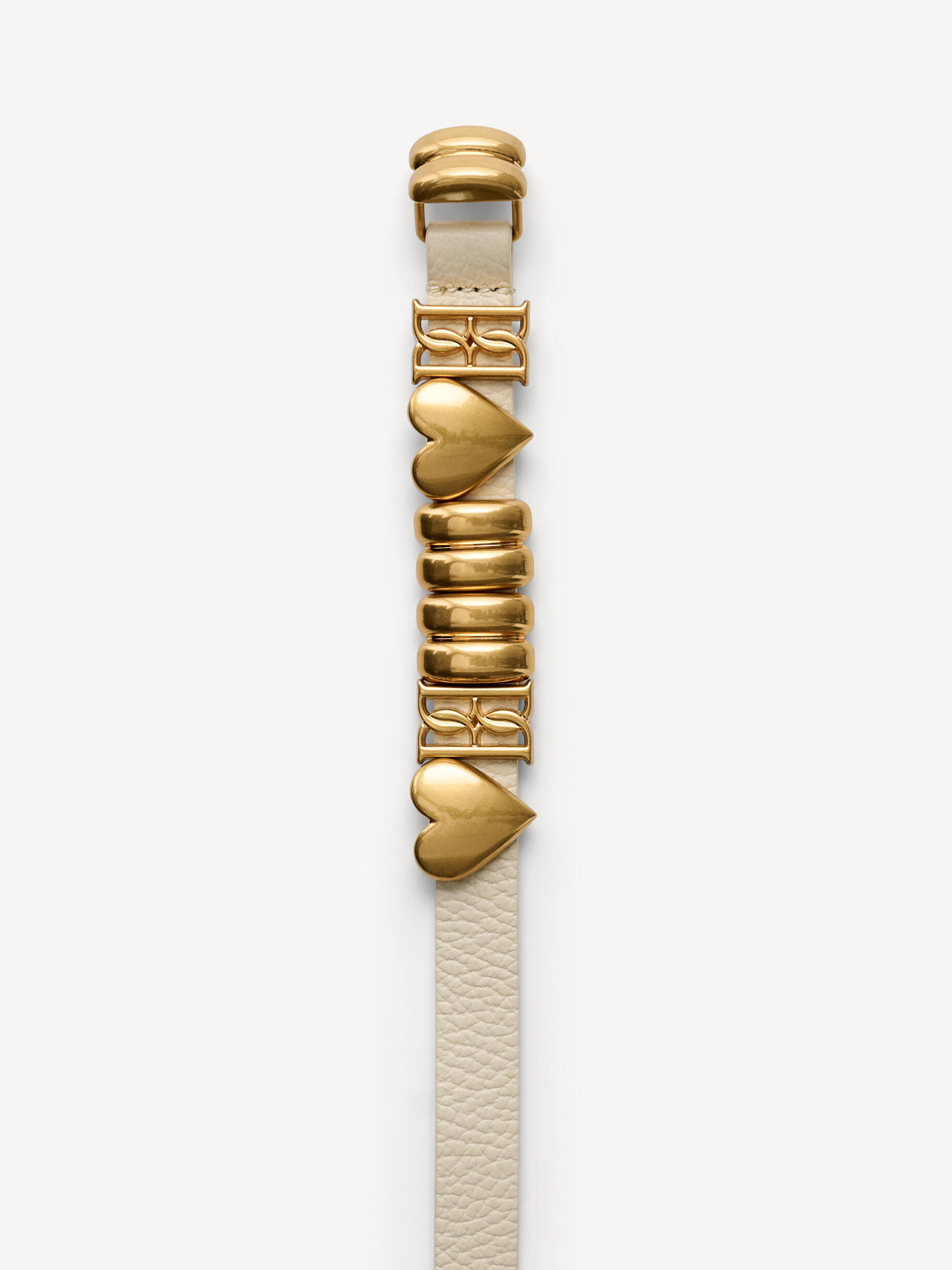 By Malene Birger - Ounlas Leather Belt Vanilla Cream