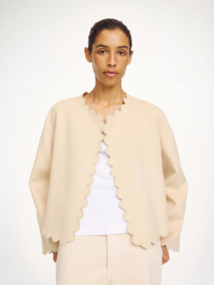 By Malene Birger - Vibetta Wool Jacket Vanilla Cream
