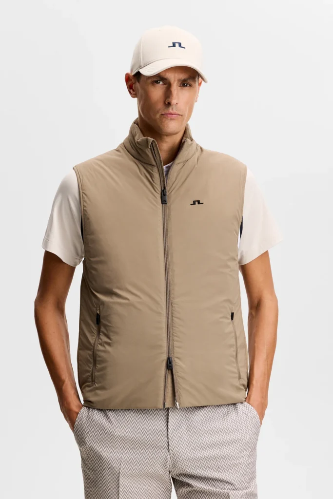 J.Lindeberg - Timor Hybrid Vest Brindle