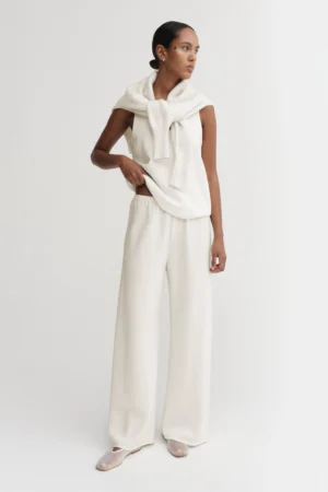 Almada Label - Bea Crepe Pants Cream