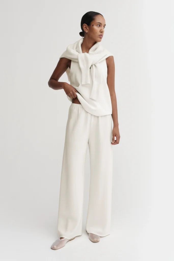 Almada Label - Bea Crepe Pants Cream