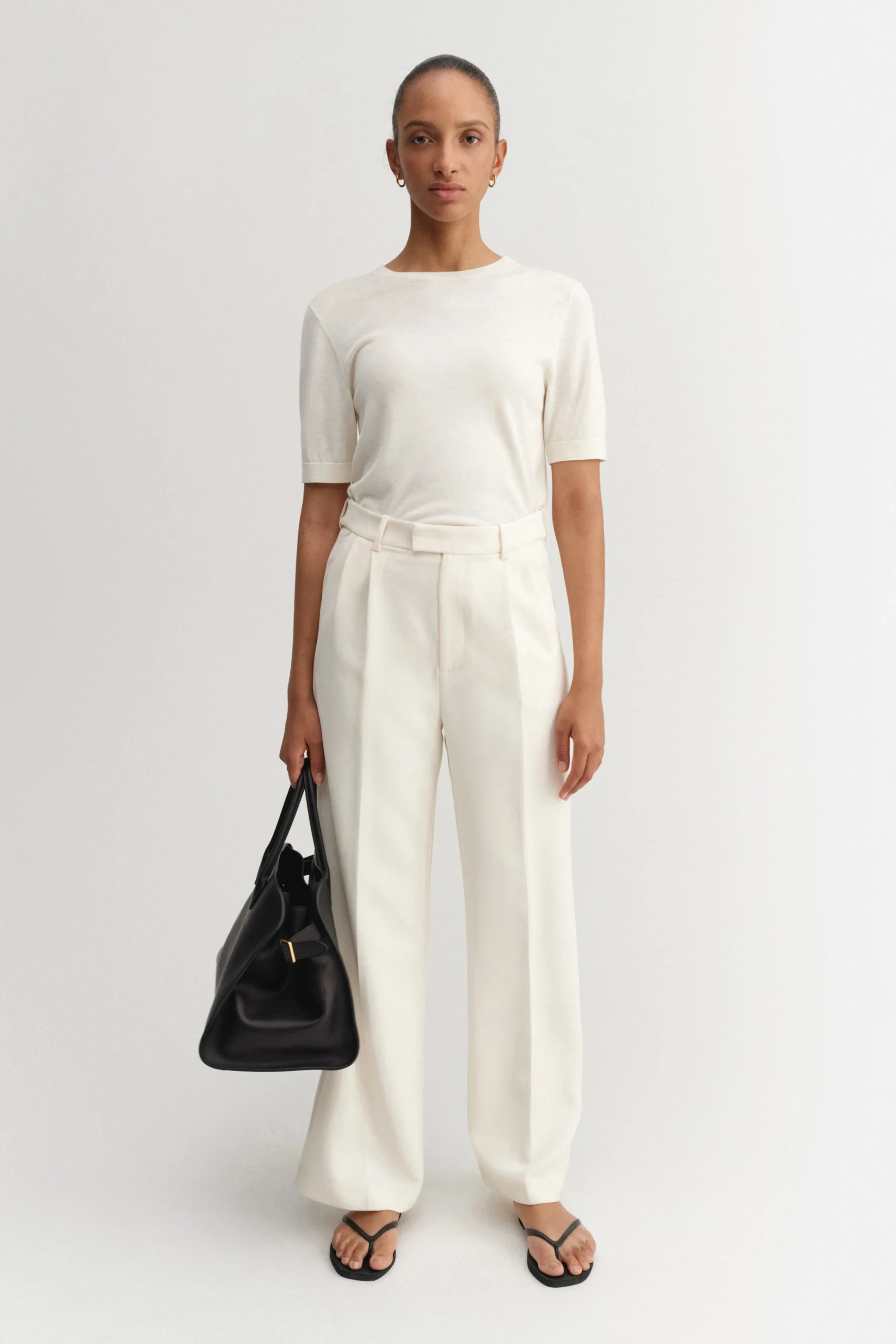 Almada Label - Bella Trousers Cream
