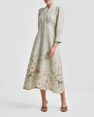 ByTimo - Linen Button-Down Dress