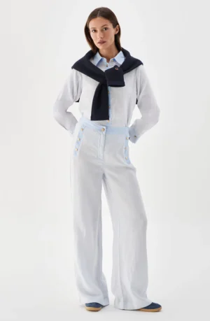 Busnel - Pim Wide Linen Trouser