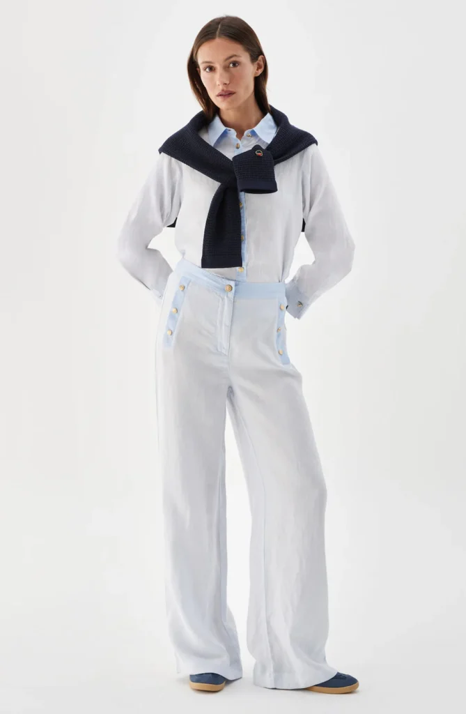 Busnel - Pim Wide Linen Trouser