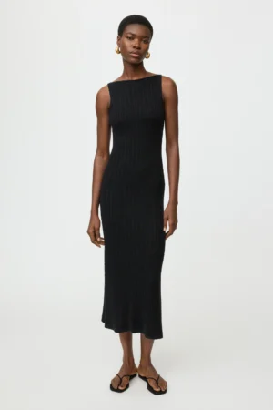 Soft Goat - Fine Knit Cable Knit Dress