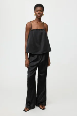 Soft Goat - Silk Pants Black