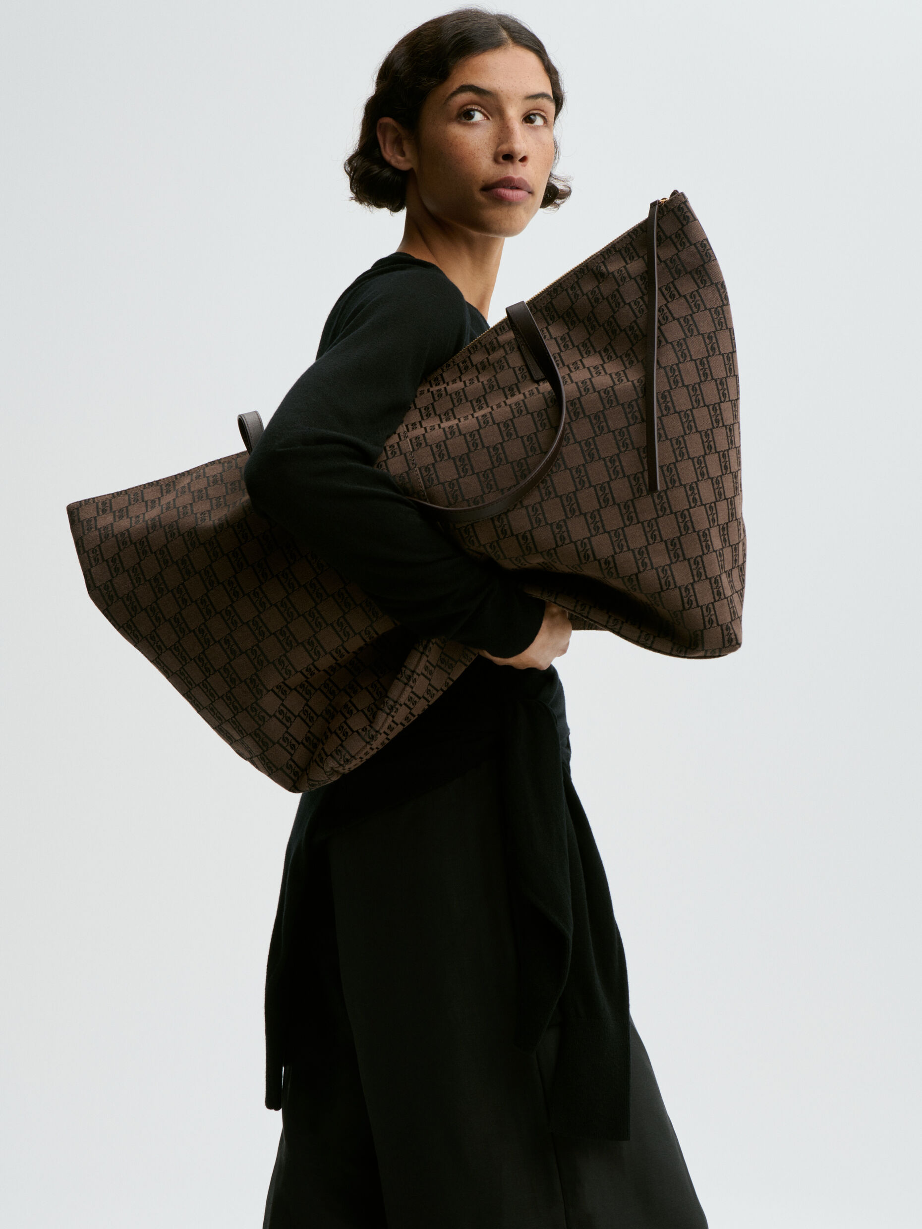 By Malene Birger - Carvon Printed Tote Bag