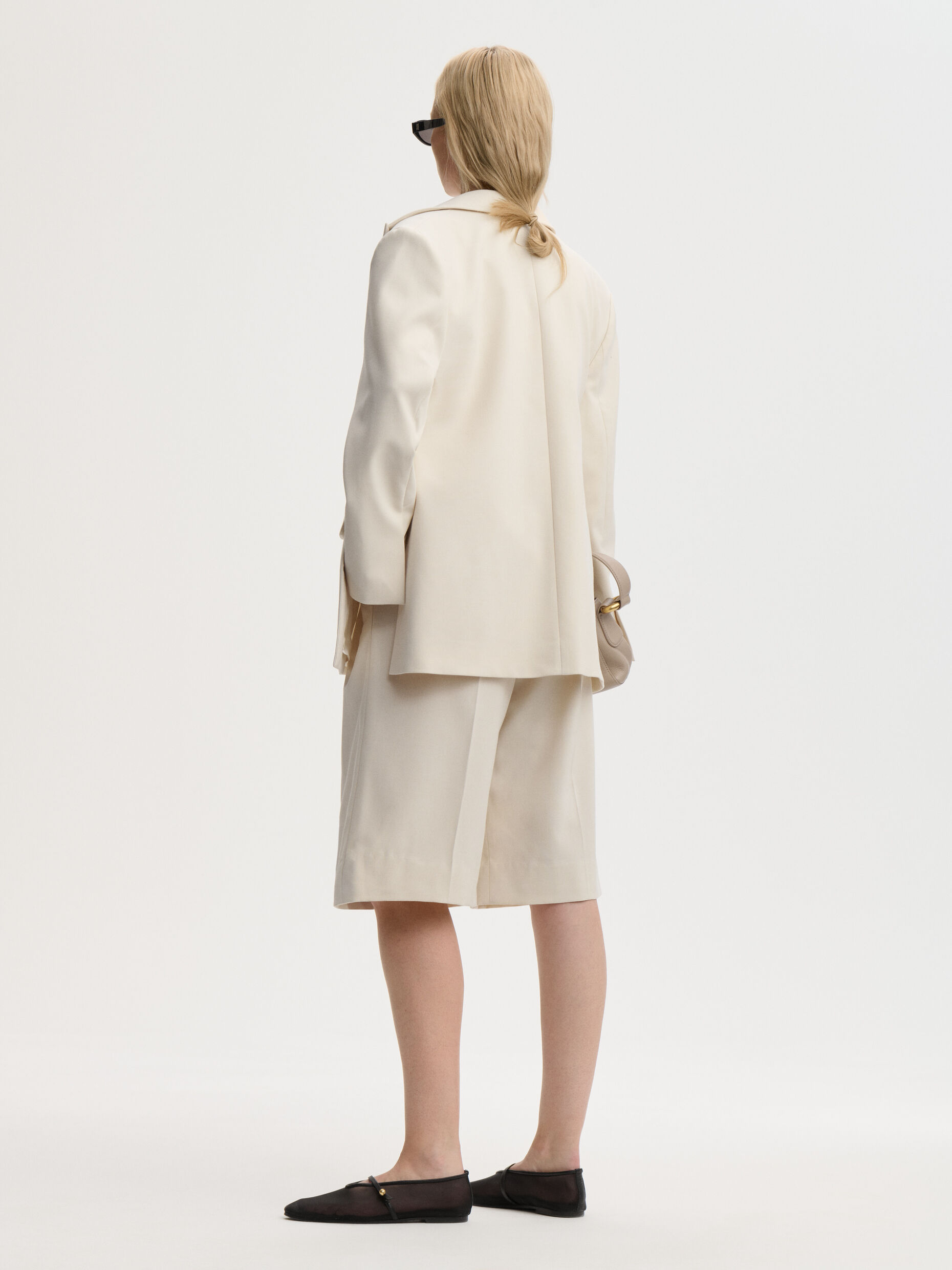 By Malene Birger - Cymbaria High-Waist Trousers Soft White