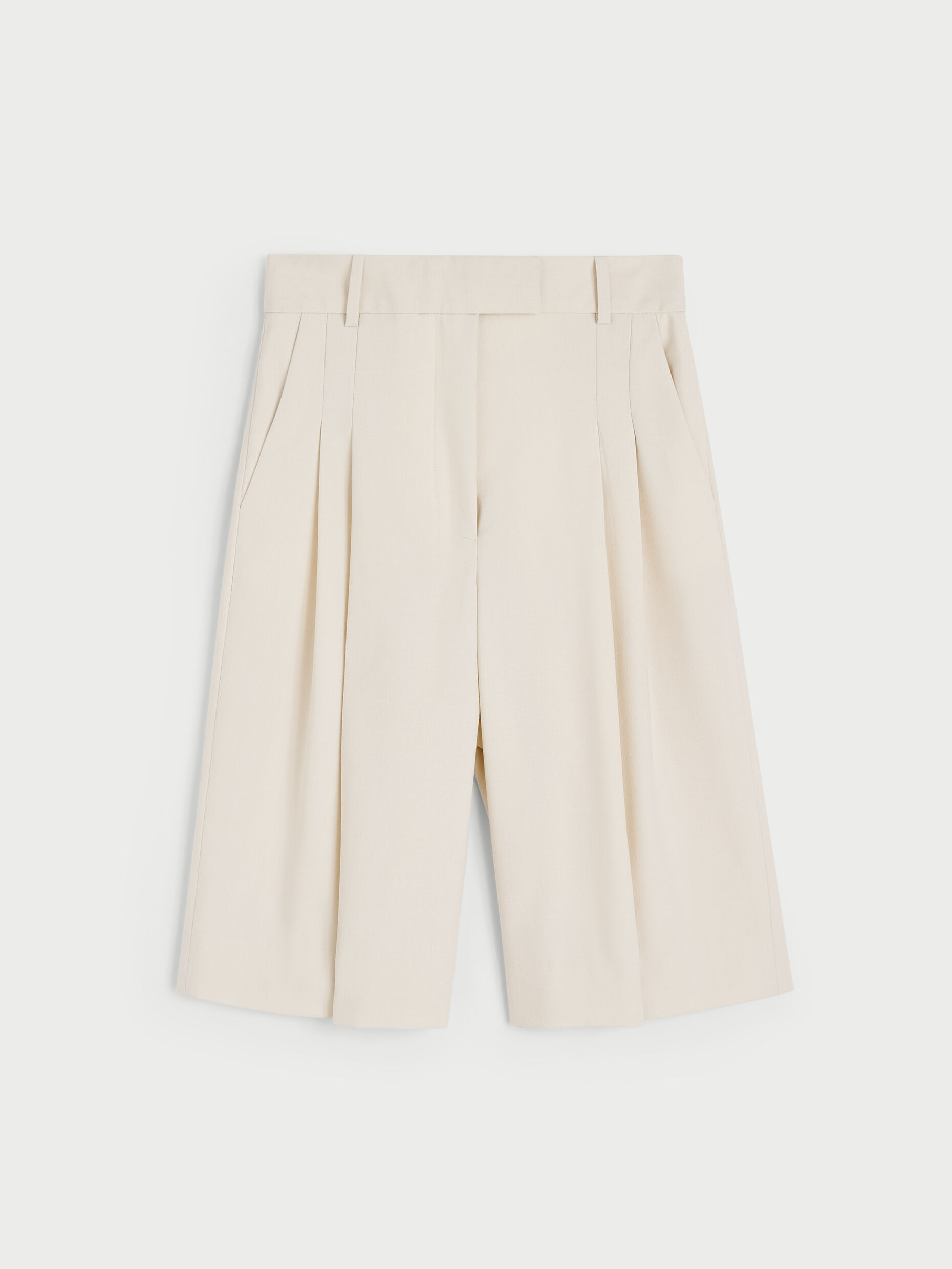 By Malene Birger - Cymbaria High-Waist Trousers Soft White