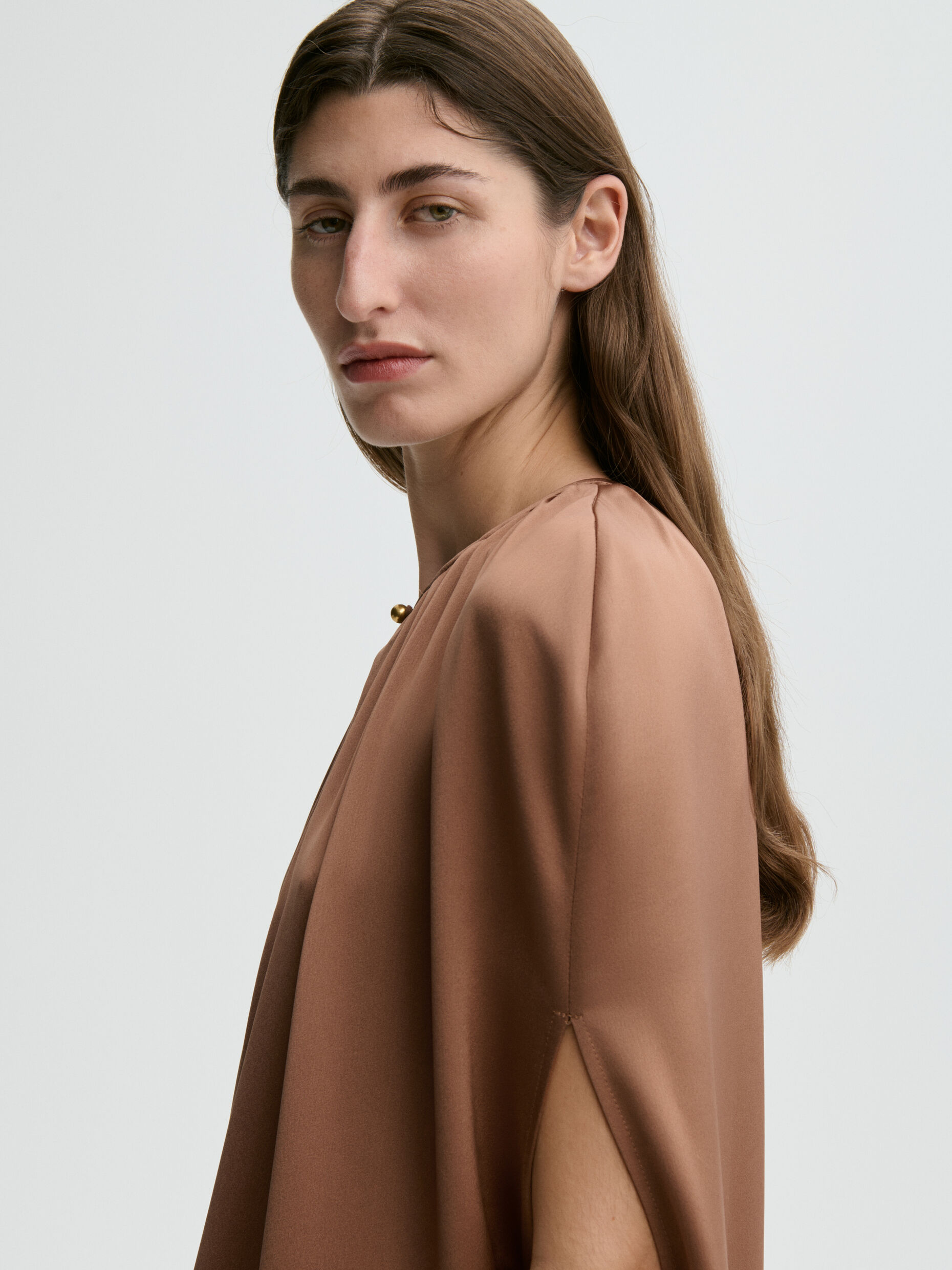 By Malene Birger - Dallie Satin Maxi Cape