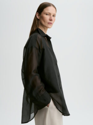 By Malene Birger - Derris Silk Organza Shirt Black