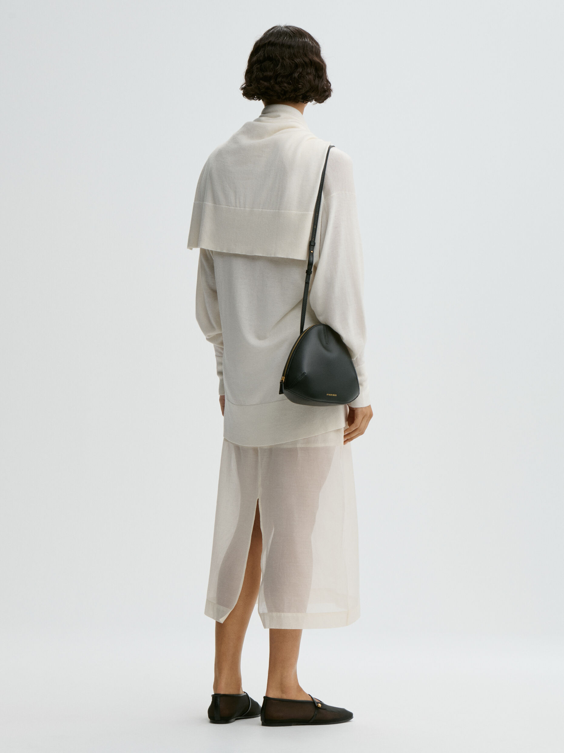 By Malene Birger - Esta Silk Organza Skirt Soft White