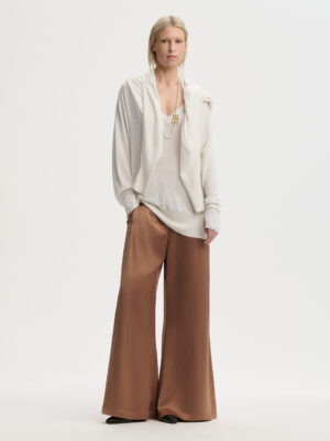By Malene Birger - Lucee Flared Trousers Latte Brown