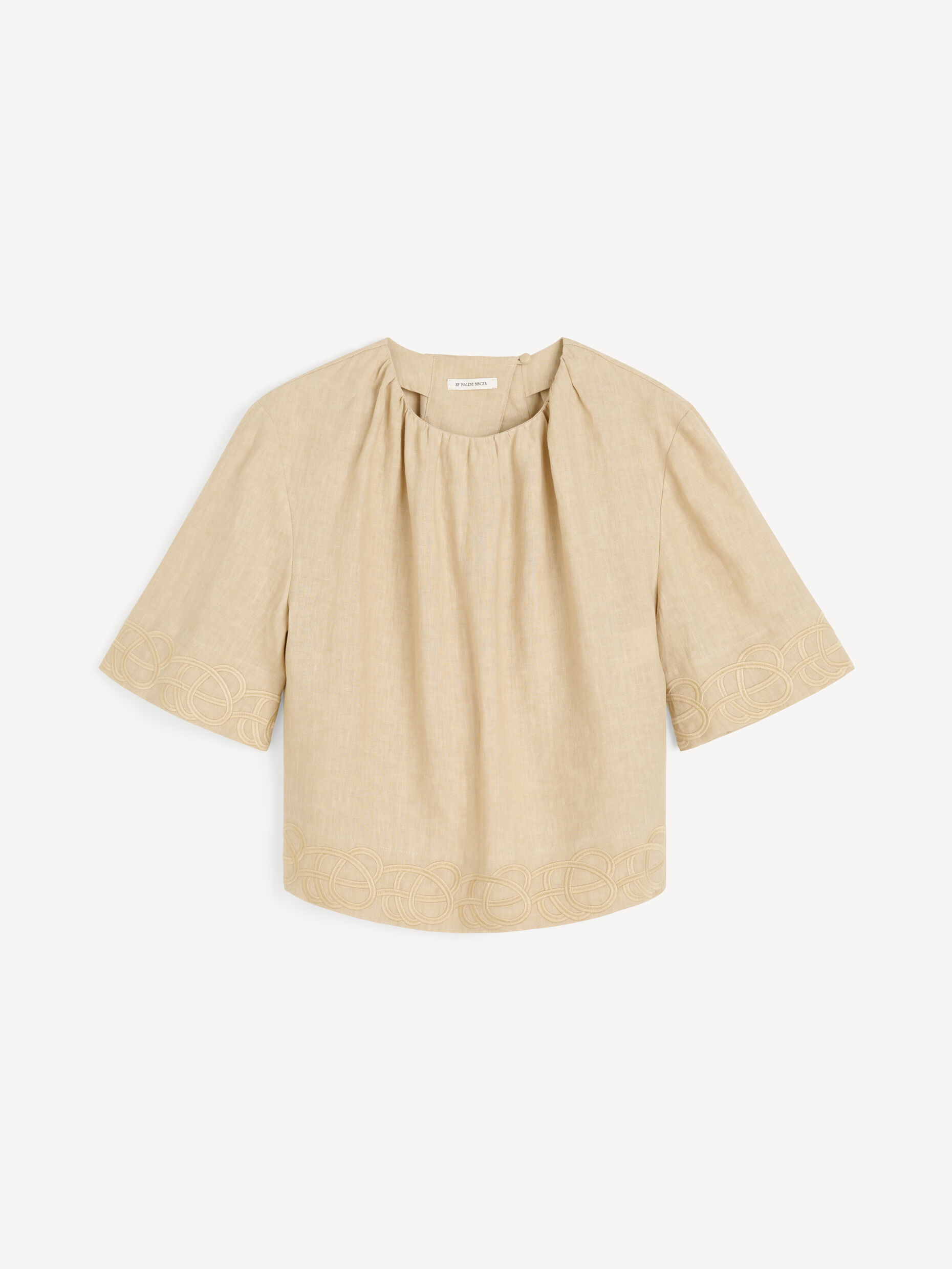 By Malene Birger - Marian Linen Top Old Beige