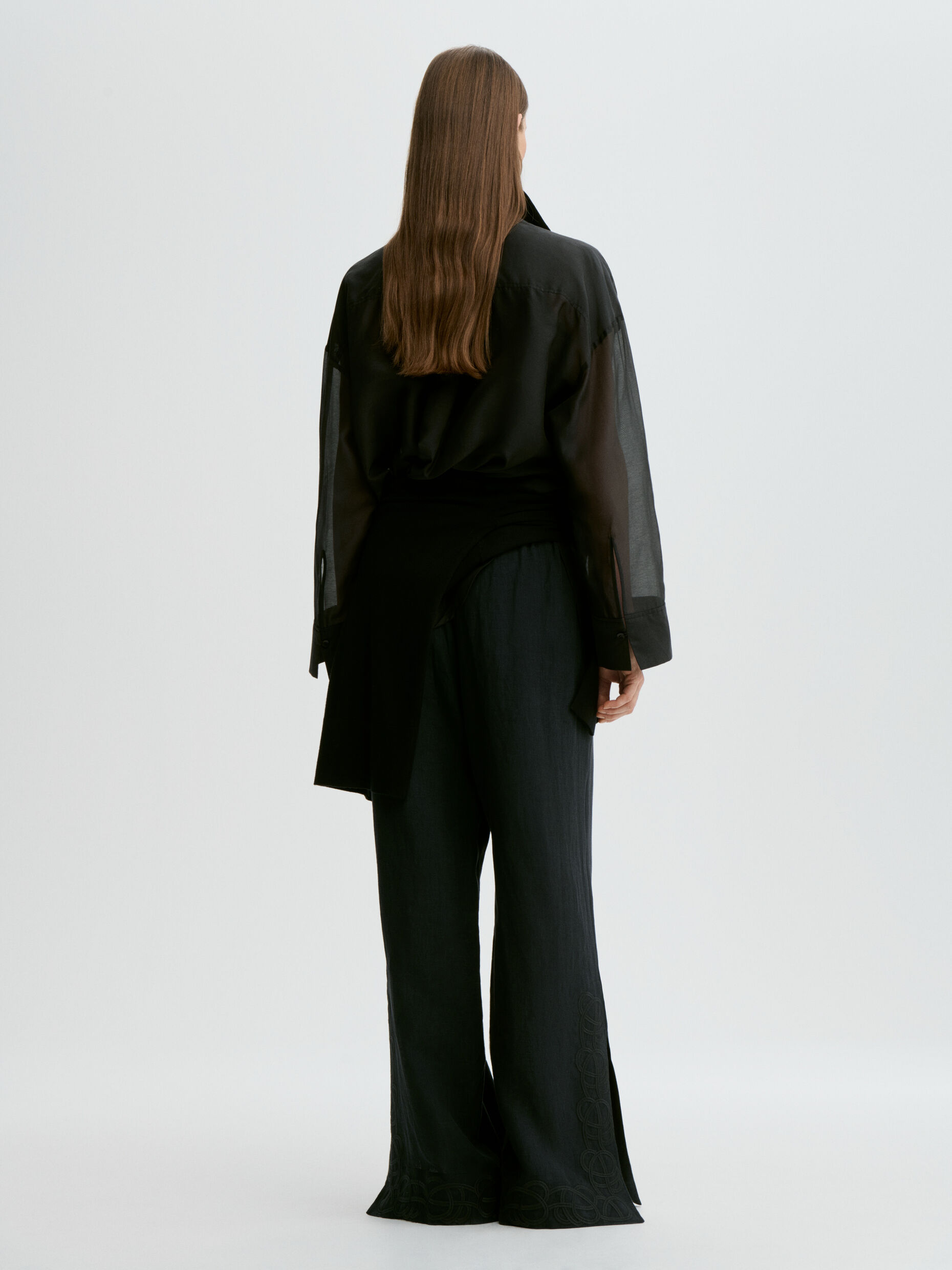 By Malene Birger - Michelle Linen Trousers Black