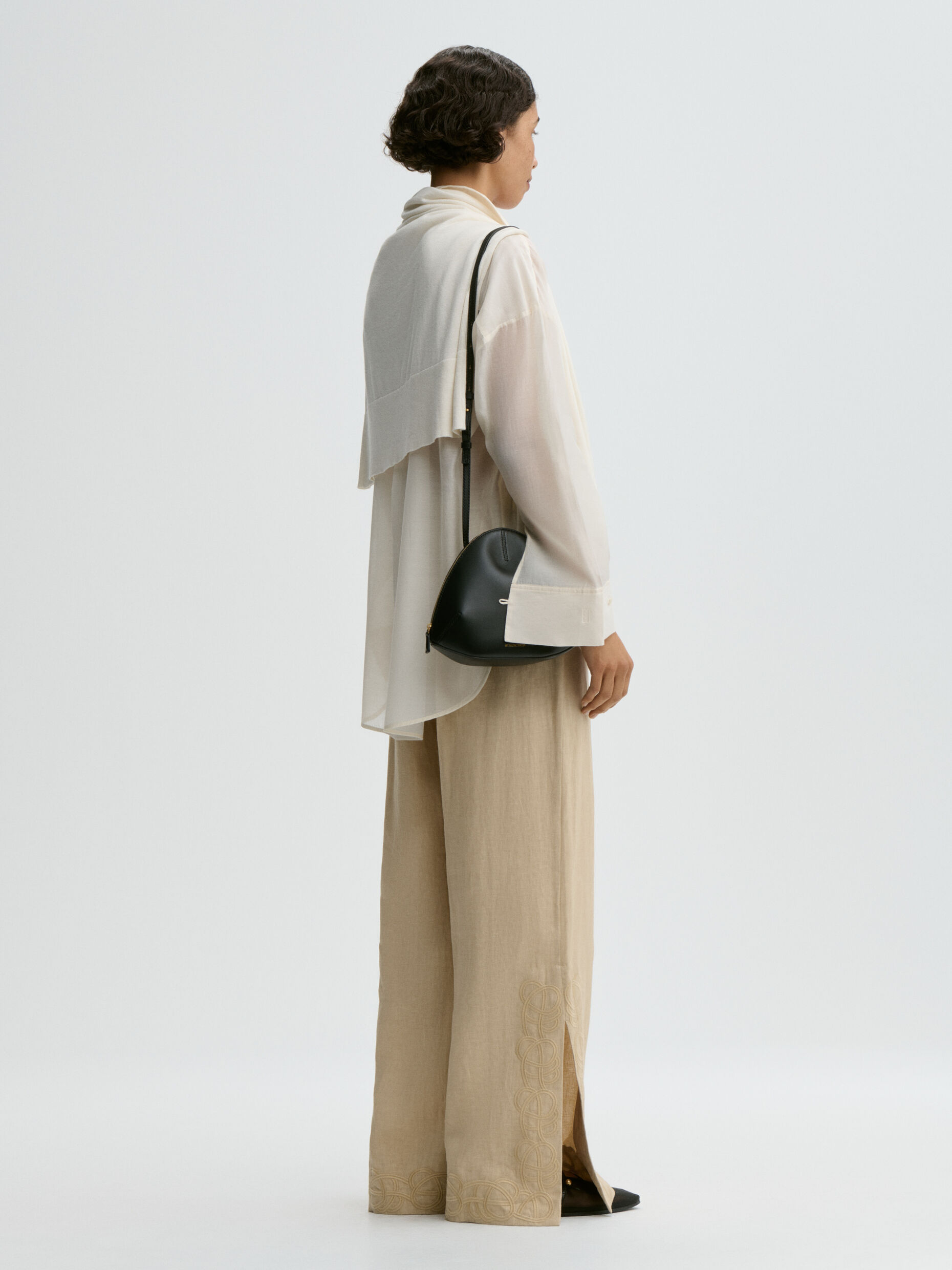 By Malene Birger - Michelle Linen Trousers Old Beige