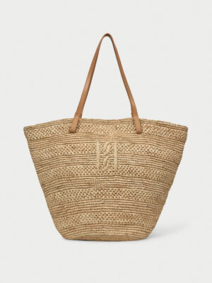 By Malene Birger - Mirabell Straw Tote Undyed