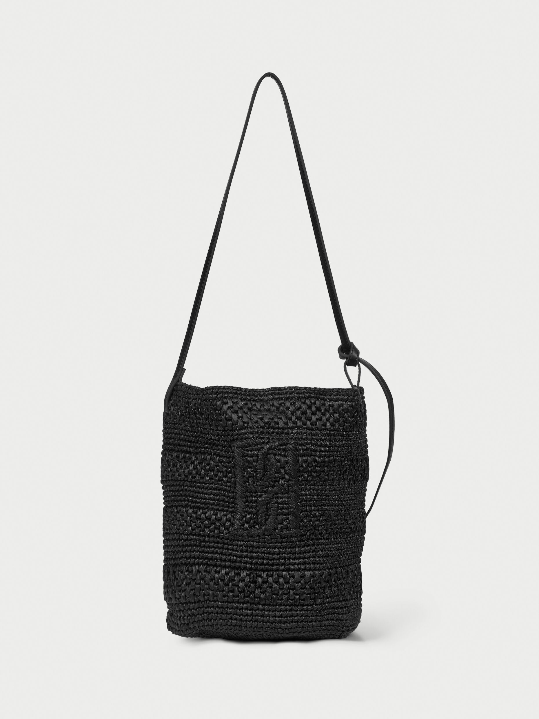 By Malene Birger - Mirabellee Straw Bucket Bag Black