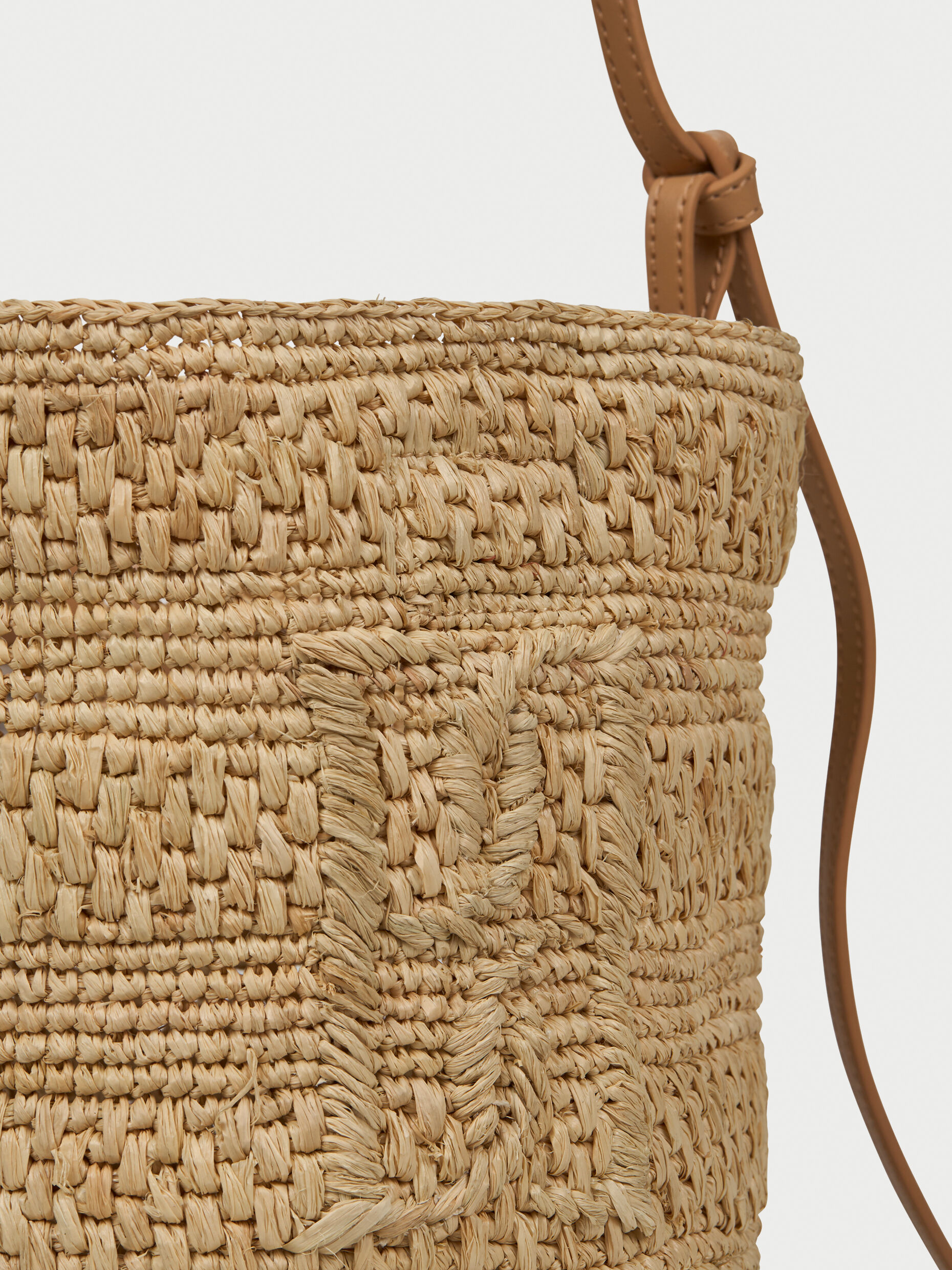 By Malene Birger - Mirabellee Straw Bucket Bag Undyed