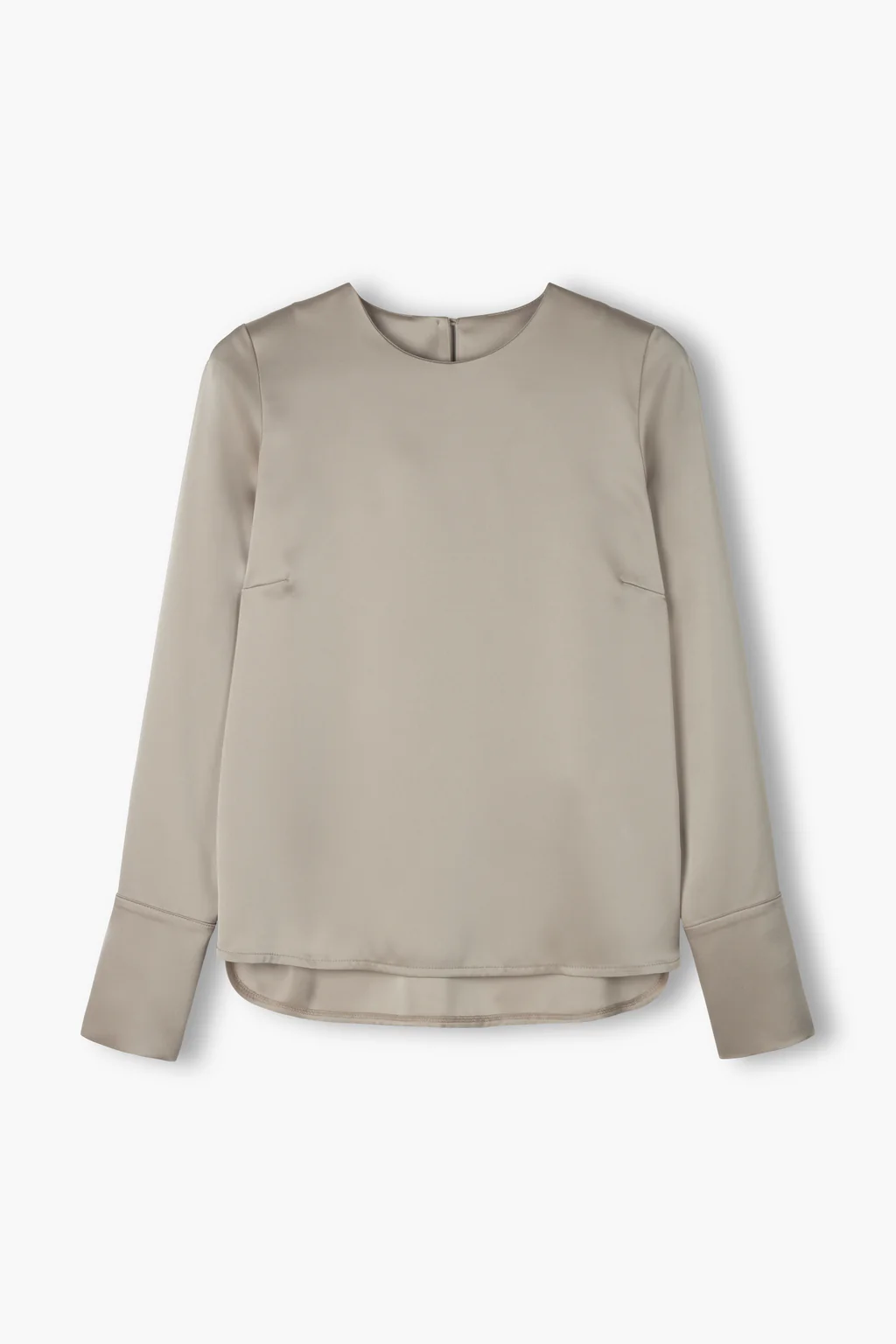Original Story - Long-Sleeved Satin Shirt