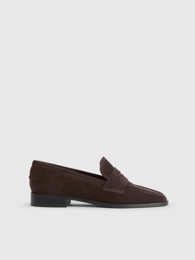 ATP Atelier - Airola Suede Loafers Walnut