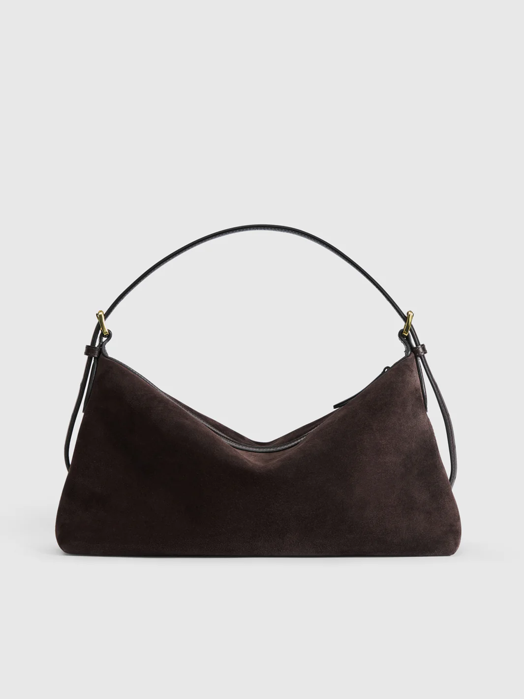 ATP Atelier - Castellare Suede Shoulder Bag Walnut